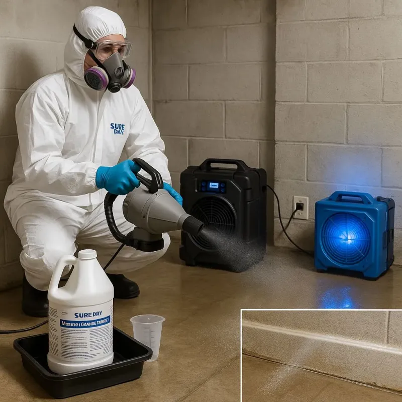 Sanitization and Odor Removal process in North Bennington, VT